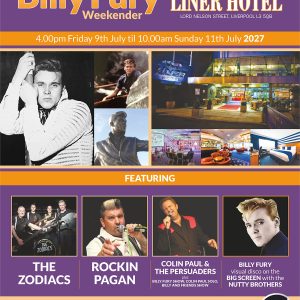 Billy Fury Weekender 2027