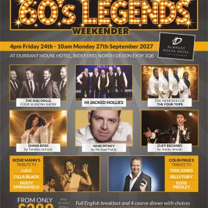 60s Legends Weekender 2027